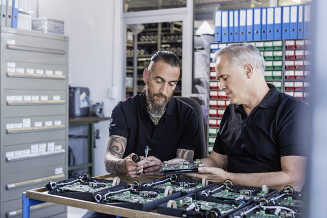 Unsere Profis in der Werkstatt