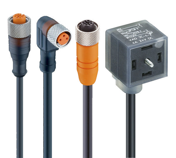 Einseitig konfektionierte Steckverbinder