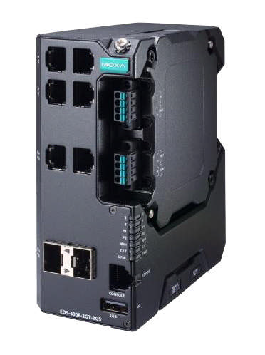 Nouvelle génération de switchs Ethernet EDS-(G)4000 de Moxa