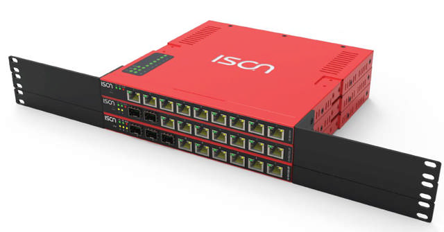  ISON 9-Port Ethernet Switches der Serie IS-RH709
