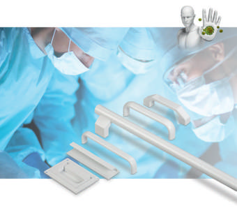 Antibakterielle Griffe (medical- und clean-line)