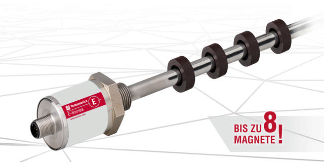 Un capteur de déplacement/de position avec IO-Link et mesurer huit positions? C'est désormais possible! 