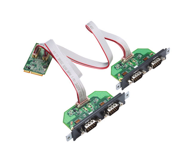 Cartes série Mini PCIe de Moxa