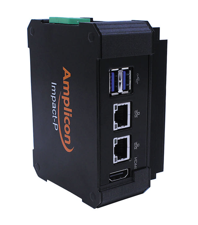Ordinateur industriel IIoT d'Amplicon
