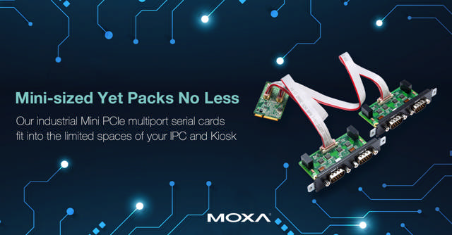 PCI Express Karten von Moxa