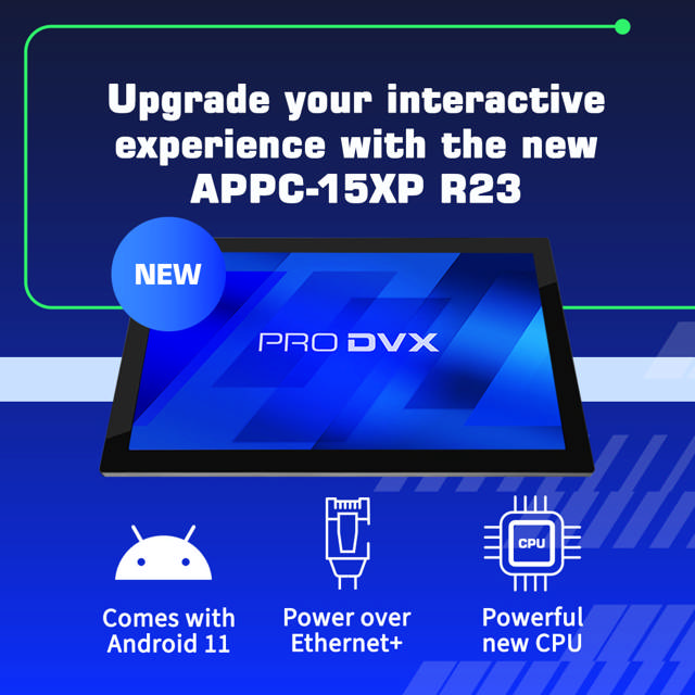 Die neuen leistungsfähigen Android Panels von ProDVX