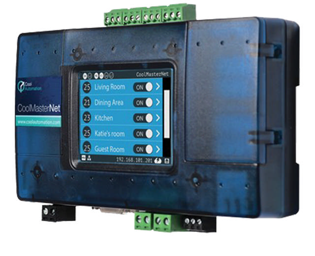 CoolMasterNet mit integriertem KNX Modul