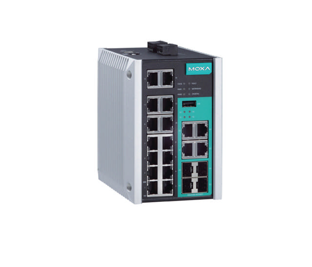 Moxa Ethernet Switch EDS-518E-4GTXSFP 