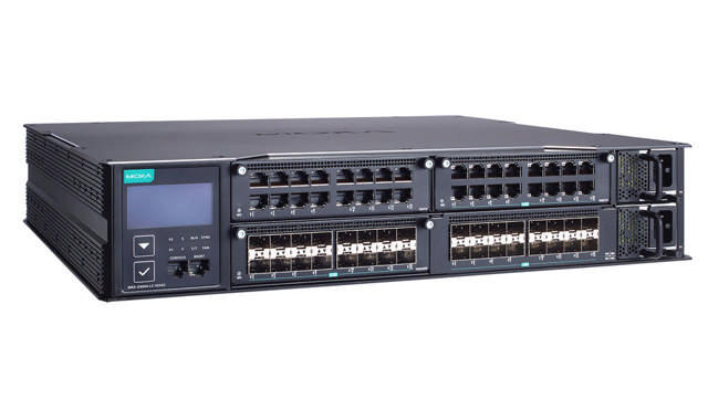 Commutateurs industriels backbone Ethernet de Moxa