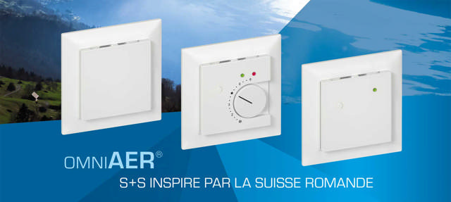 Capteur OmniAER dans le Feller EDIZIOdue