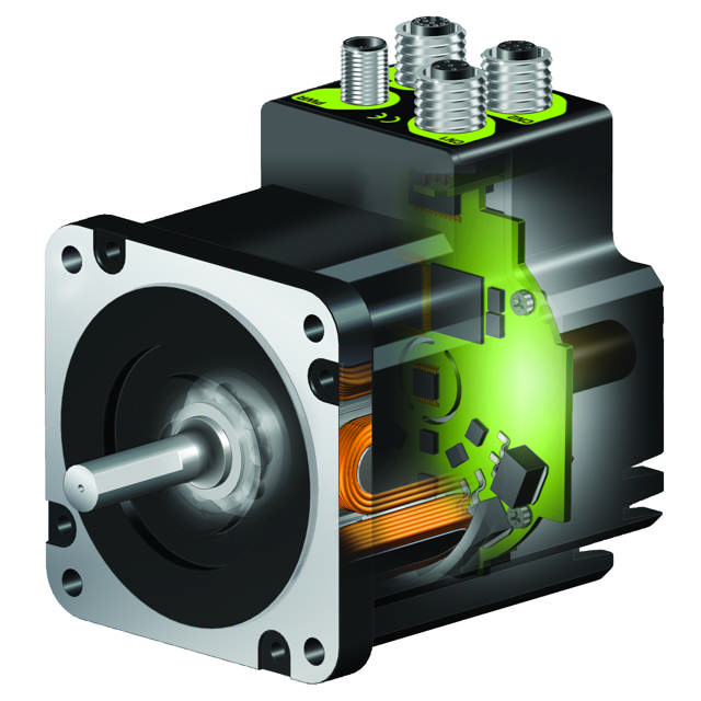JVL MAC1004 Servomotor Innenleben