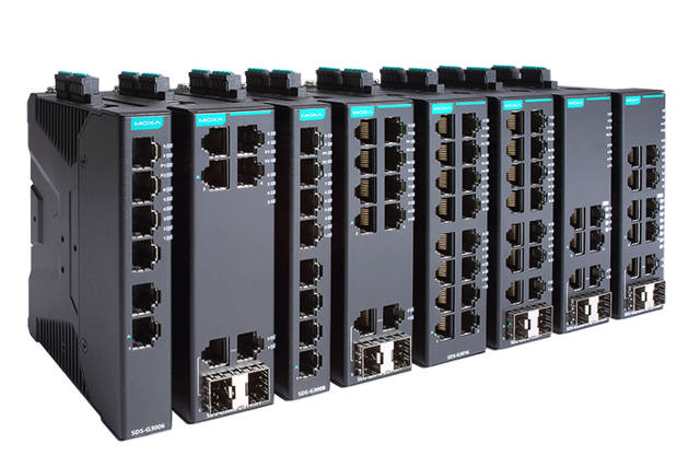 Smart Ethernet Switches von Moxa sprechen auch PROFINET