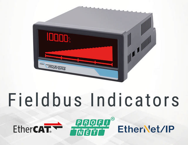 Affichage Fielbus motrona