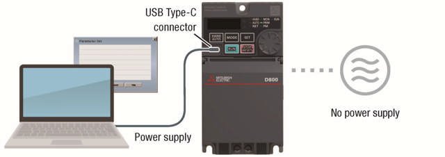 Mitsubishi inverter FR-D800