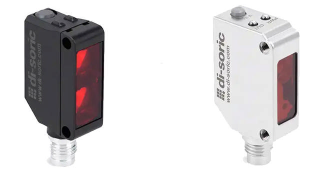 Neue kompakte Lichttaster und Lichtschranken der Baureihen O-33 und O-34 von di-soric