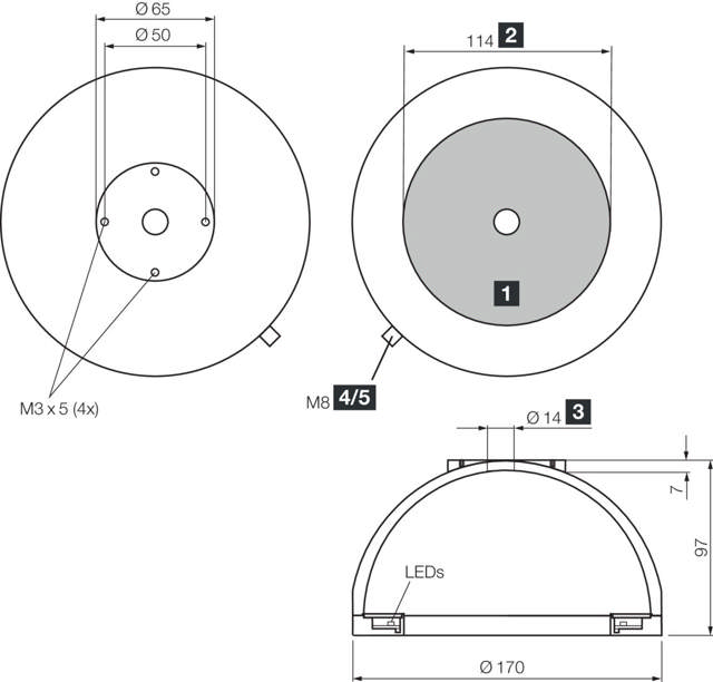 BE-DOME170/110-G1-T4