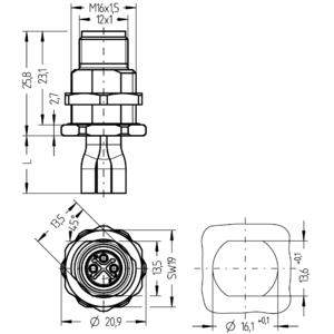 PS-FHM12SU3.002-0,2/M16/S5015