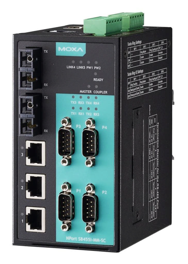 NPort S8455I-SS-SC